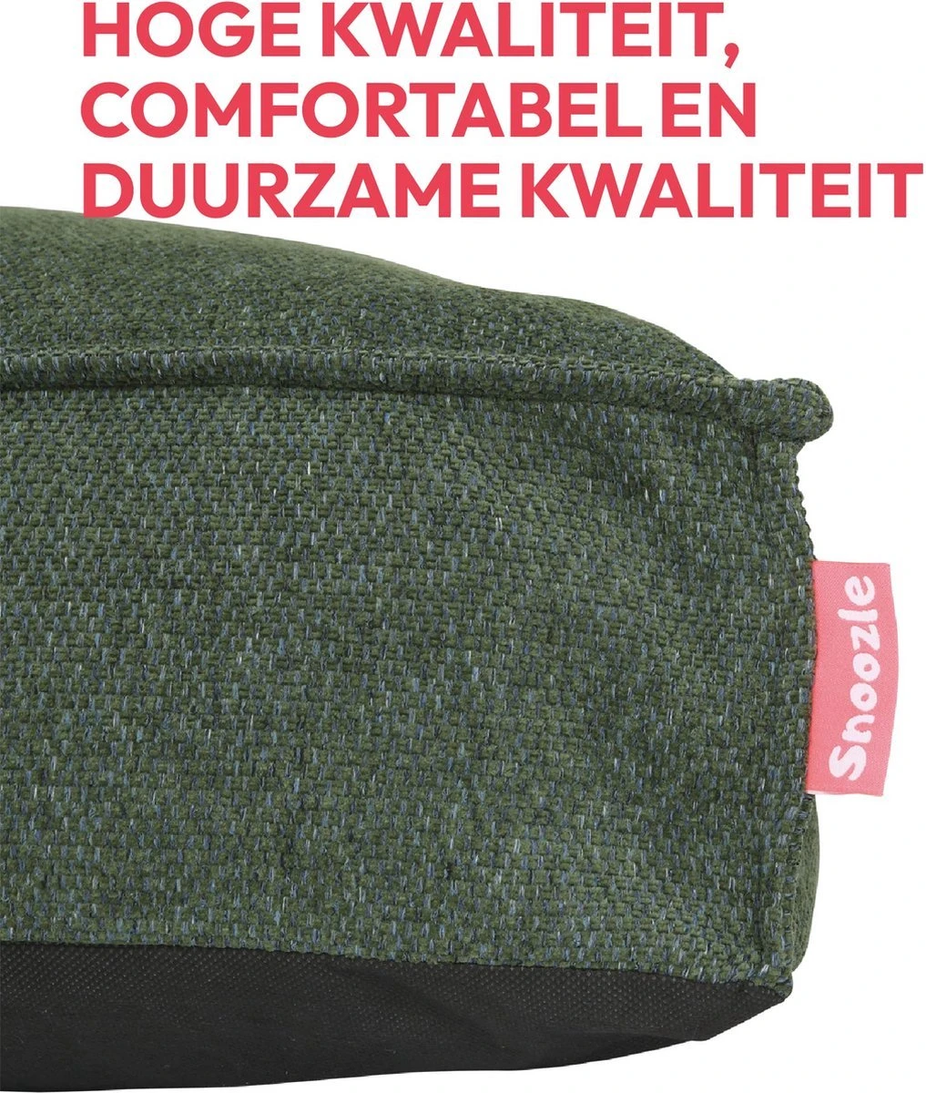 Snoozle Orthopedische Hondenmand - Zacht En Luxe Hondenkussen - Hondenbed - Wasbaar - Hondenmanden - 100 X 70 Cm - Groen 12 Snoozle Orthopedische Hondenmand - Zacht En Luxe Hondenkussen - Hondenbed - Wasbaar - Hondenmanden - 100 X 70 Cm - Groen - Afbeelding 12