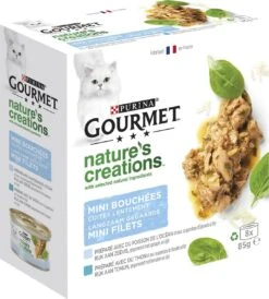 Gourmet Nature's Creations - Kattenvoer Natvoer - Zeevis - 48 X 85 Gr 15 Gourmet Nature's Creations - Kattenvoer Natvoer - Zeevis - 48 X 85 Gr -PetSafe Huisdieren Verkoopwinkel 1081x1200