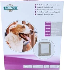 Staywell 777 Hondenluik - Large - Zilver/Tranparant -PetSafe Huisdieren Verkoopwinkel 1092x1200 1