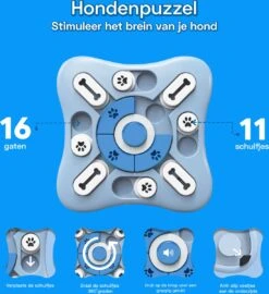 Honden Speelgoed Intelligentie – Hondenpuzzel - Interactieve Training – Voorkomt Verveling – 16 Vakjes – 11 Verplaatsbare Schuifjes - Denkspelletjes Voor Honden - Anti Schrokbak Hond – LumifyMe 12 Honden Speelgoed Intelligentie – Hondenpuzzel - Interactieve Training – Voorkomt Verveling – 16 Vakjes – 11 Verplaatsbare Schuifjes - Denkspelletjes Voor Honden - Anti Schrokbak Hond – LumifyMe -PetSafe Huisdieren Verkoopwinkel 1098x1200