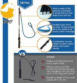 CF Pack - Hond Buitenspeelgoed Actief Behendigheid Touw Dog Flirt Pole Flirtpole Toy Tug Tease Wand Non-Bungee Cord Dog Toy For Fun Obedience Training Extandable Toy Honden Speelgoed Hondenspeelgoed Behendigheidspeelgoed -PetSafe Huisdieren Verkoopwinkel 1107x1200 1