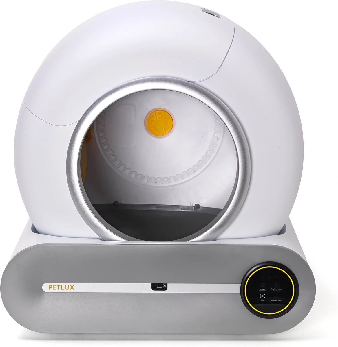 Merkloos Petlux® Zelfreinigende Automatische Kattenbak Met App En LED-Touch 1 Merkloos Petlux® Zelfreinigende Automatische Kattenbak Met App En LED-Touch