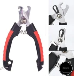 ElegaPet Professionele Nagelknipper Hond L - Rood Zwart - Dier - Nageltang Met Veiligheidsstop Nagelschaar -PetSafe Huisdieren Verkoopwinkel 1173x1200 2
