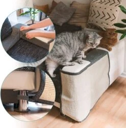 Navaris Katten Krabmat - Bescherming Van Meubels - Voor Banken En Stoelen - Krabbescherming - Voor De Linkerkant - Donkergrijs -PetSafe Huisdieren Verkoopwinkel 1181x1200 3