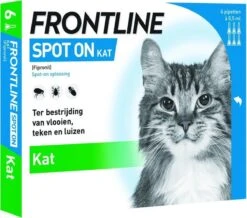 Frontline Spot-On Anti Vlooienmiddel Kat - 6 Pipetten -PetSafe Huisdieren Verkoopwinkel 1200x1057 1