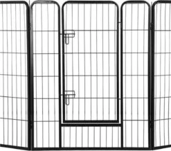 Merkloos Topmast Premium Puppyren - 120 Cm Hoog - 640 Cm Omtrek - Hondenren - Hondenhok - Zwart -PetSafe Huisdieren Verkoopwinkel 1200x1058 1