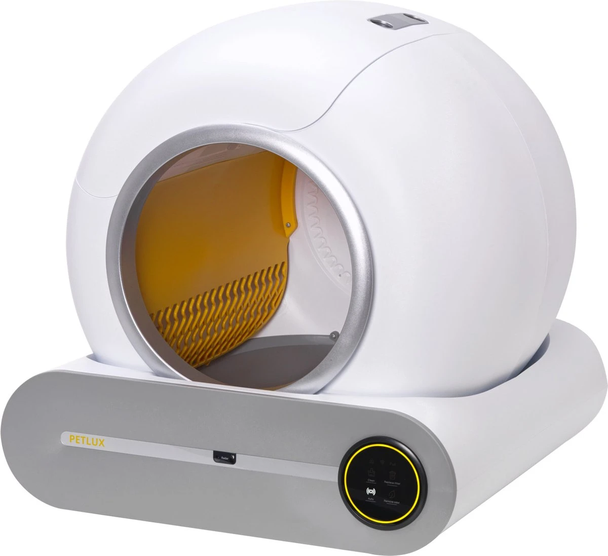 Merkloos Petlux® Zelfreinigende Automatische Kattenbak Met App En LED-Touch 10 Merkloos Petlux® Zelfreinigende Automatische Kattenbak Met App En LED-Touch - Afbeelding 10