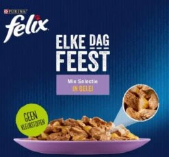 Purina Felix Elke Dag Feest - Kattenvoer Nat - Mix Selectie In Gelei - 120-pack -PetSafe Huisdieren Verkoopwinkel 1200x1113 2