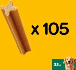 Pedigree Dentastix Kauwstaven - Gebitsverzorgende Hondensnacks - Maxi - 105 Stuks -PetSafe Huisdieren Verkoopwinkel 1200x1117 2