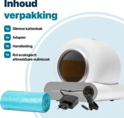 BOME Automatische Kattenbak - Zelfreinigende Kattenbak - Met App En Touchscreen - 65L -PetSafe Huisdieren Verkoopwinkel 1200x1139