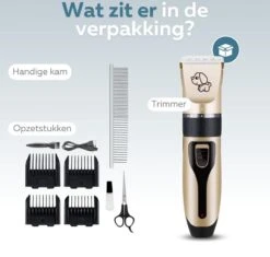 BYER Professionele Dieren Tondeuse Set - Voor Huisdieren Katten & Honden - Draadloos - Oplaadbare Pet Trimmer - Dog Tondeuze Clipper - 5 Standen & Vier Opzetkammen - Low Noise 17 BYER Professionele Dieren Tondeuse Set - Voor Huisdieren Katten & Honden - Draadloos - Oplaadbare Pet Trimmer - Dog Tondeuze Clipper - 5 Standen & Vier Opzetkammen - Low Noise -PetSafe Huisdieren Verkoopwinkel 1200x1142 8
