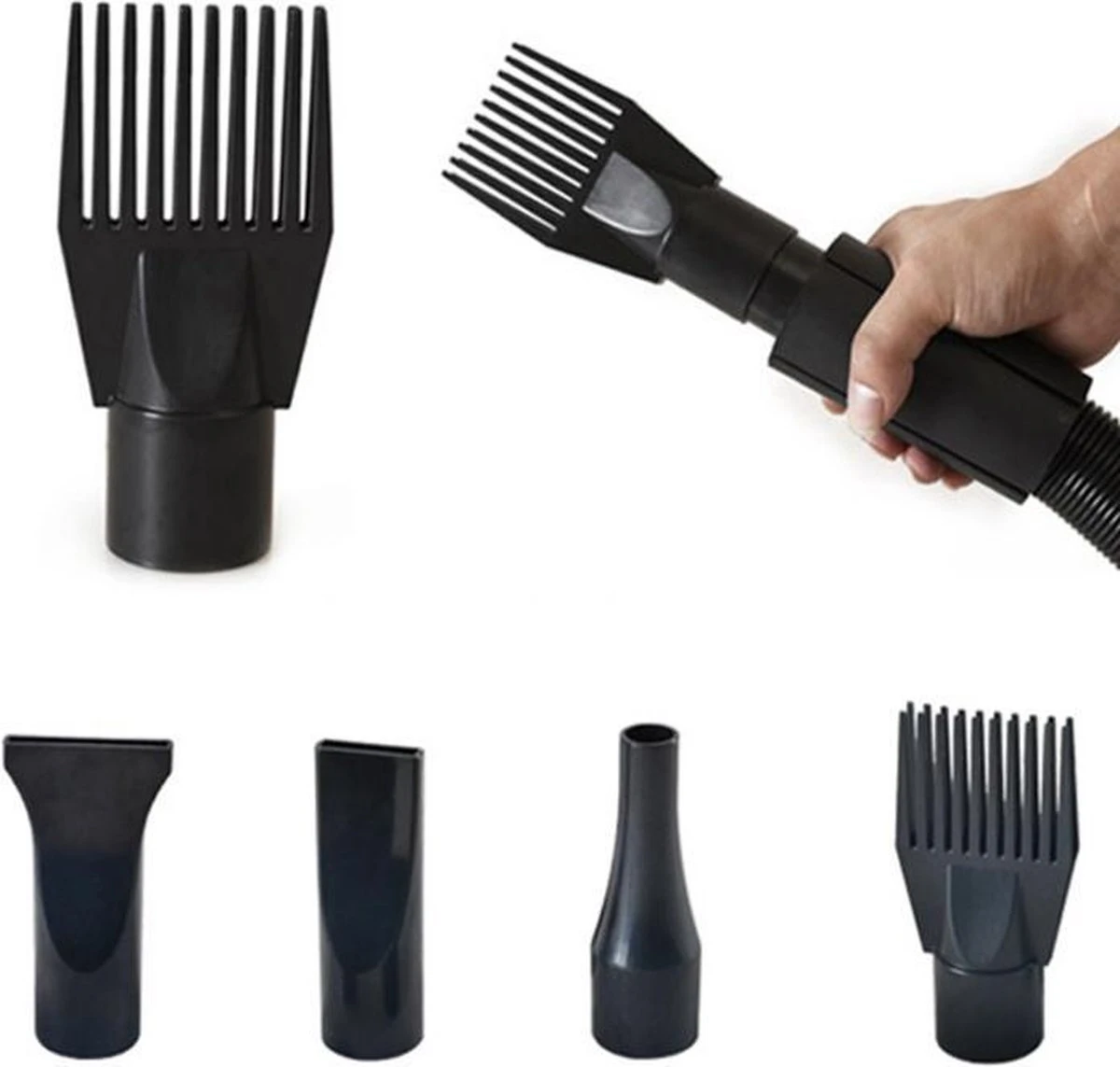 Merkloos Edward&DeVries Professionele Hondenföhn Met 4 Opzetstukken – Waterblazer Voor Honden – Stil Design – Krachtig + Extra Filter - Zwart 4 Merkloos Edward&DeVries Professionele Hondenföhn Met 4 Opzetstukken – Waterblazer Voor Honden – Stil Design – Krachtig + Extra Filter - Zwart - Afbeelding 4