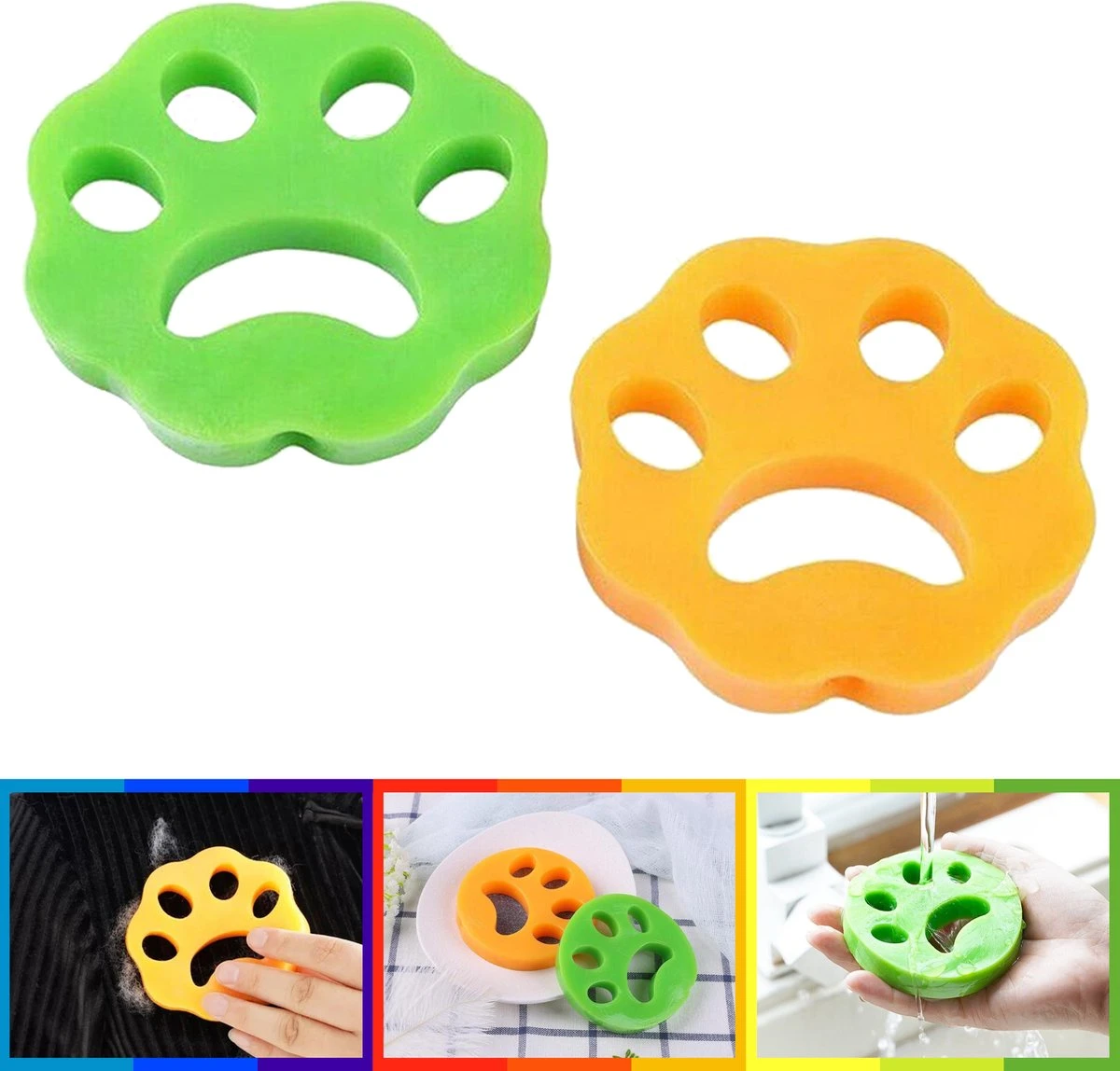 Merkloos Wasmachine Onthaarder - Dierenhaar Verwijderen - Hondenhaar Ontpluizen - Ontpluizer - Pluizen Verwijderaar - Wasmachineaccessoires 1 Merkloos Wasmachine Onthaarder - Dierenhaar Verwijderen - Hondenhaar Ontpluizen - Ontpluizer - Pluizen Verwijderaar - Wasmachineaccessoires