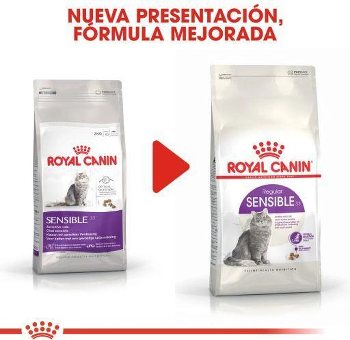 Royal Canin Sensible 33 - Kattenvoer - 10+2 Kg Bonusbag 8 Royal Canin Sensible 33 - Kattenvoer - 10+2 Kg Bonusbag - Afbeelding 8