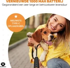 Vulpes Pets® Ultrasone Anti Blaf Apparaat – 3-in-1 Anti Blaf Apparaat Pro - Diervriendelijk & Zonder Schok - Alternatief Anti Blafband - Voor Kleine & Grote Honden - Audio - Flashlight - USB-Oplaadbaar -PetSafe Huisdieren Verkoopwinkel 1200x1165 3