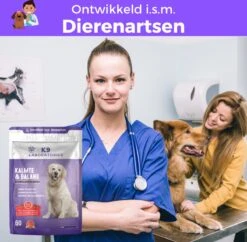 K9 Laboratories - Kalmte & Balans - Supplement - Voor Honden - Tegen Angst - Stress - Agressie - L-tryptofaan - Valeriaan - Hennepzaadolie - 60 Stuks - Voor Een Rustige Hond -PetSafe Huisdieren Verkoopwinkel 1200x1176