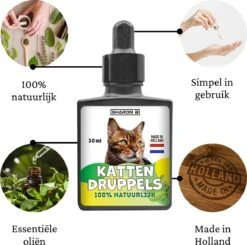 Natuurlijke Vlooiendruppels Voor Katten - Vanaf 4 Kg - 100% Natuurlijk - Vlooien - Zonder Giftige Pesticiden - 30 Ml - Speciale Formule Voor Katten - Vachtdruppels - Made In Holland -PetSafe Huisdieren Verkoopwinkel 1200x1188 1