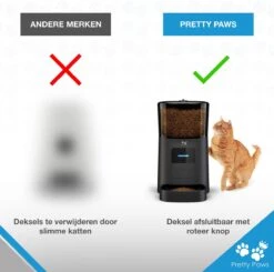 Pretty Paws PP005 Wifi Voerautomaat Zwart - Automatische Voerbak - Slimme Voerautomaat Met App - Instelbaar Voedingsschema - WIFI 17 Pretty Paws PP005 Wifi Voerautomaat Zwart - Automatische Voerbak - Slimme Voerautomaat Met App - Instelbaar Voedingsschema - WIFI -PetSafe Huisdieren Verkoopwinkel 1200x1190 7