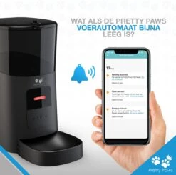 Pretty Paws PP005 Wifi Voerautomaat Zwart - Automatische Voerbak - Slimme Voerautomaat Met App - Instelbaar Voedingsschema - WIFI 19 Pretty Paws PP005 Wifi Voerautomaat Zwart - Automatische Voerbak - Slimme Voerautomaat Met App - Instelbaar Voedingsschema - WIFI -PetSafe Huisdieren Verkoopwinkel 1200x1190 8