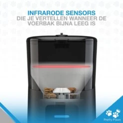 Pretty Paws PP005 Wifi Voerautomaat Zwart - Automatische Voerbak - Slimme Voerautomaat Met App - Instelbaar Voedingsschema - WIFI 16 Pretty Paws PP005 Wifi Voerautomaat Zwart - Automatische Voerbak - Slimme Voerautomaat Met App - Instelbaar Voedingsschema - WIFI -PetSafe Huisdieren Verkoopwinkel 1200x1199 11