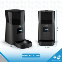 Pretty Paws PP005 Wifi Voerautomaat Zwart - Automatische Voerbak - Slimme Voerautomaat Met App - Instelbaar Voedingsschema - WIFI 24 Pretty Paws PP005 Wifi Voerautomaat Zwart - Automatische Voerbak - Slimme Voerautomaat Met App - Instelbaar Voedingsschema - WIFI -PetSafe Huisdieren Verkoopwinkel 1200x1199 13