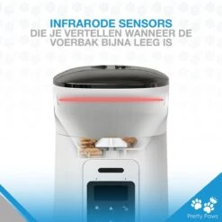 Pretty Paws PP002 Professionele Automatische Voerbak Kat- Stemrecorder - Voerautomaat - Katten Voerbak - Minimalistisch -PetSafe Huisdieren Verkoopwinkel 1200x1199 5