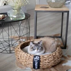 District 70 COCOON - Luxe Hondenmand Van Duurzaam Hoogwaardig Riet Met Zacht Kussen - Maten S/M/L - Large -PetSafe Huisdieren Verkoopwinkel 1200x1200 104