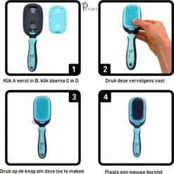 Petsify - Dierenborstel - Professionele 5 In 1 Hondenborstel - Voor Hond En Kat - Tweezijdig - Hondenkam - Kattenborstel - Kattenkam -PetSafe Huisdieren Verkoopwinkel 1200x1200 13