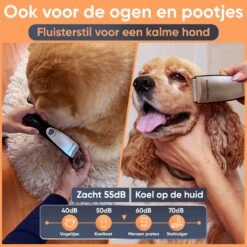 Happysnoots Hondentondeuse Draadloos Voor Dikke Vacht - Tondeuse Hond & Kat - Hondentrimmer - Professioneel Dieren Tondeuse -PetSafe Huisdieren Verkoopwinkel 1200x1200 170