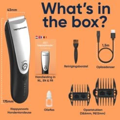Happysnoots Hondentondeuse Draadloos Voor Dikke Vacht - Tondeuse Hond & Kat - Hondentrimmer - Professioneel Dieren Tondeuse -PetSafe Huisdieren Verkoopwinkel 1200x1200 175