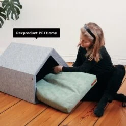 Rexproduct Hondenkussen - Hondenmand - Hondenbed Met Rits En Wasbaar - Manden & Kussens 90 X 110 CM - 0 Tot 80 Kg - SoftPet Groen -PetSafe Huisdieren Verkoopwinkel 1200x1200 191