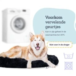 All 4 Pets Supply® Hondenmand Donut - Maat XL - Geschikt Voor Honden Tot 100 Cm - Hondenkussen - Zwart -PetSafe Huisdieren Verkoopwinkel 1200x1200 214