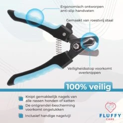 FluffyCare - Professionele Nagelschaar- Nagelschaar Hond - Nagelschaar Kat - Nagelknipper Hond En Kat - Nagelknipper Kat - Nagelknipper Hond - NagelTang Dieren - Poot Verzorging -PetSafe Huisdieren Verkoopwinkel 1200x1200 230