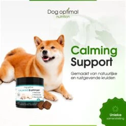 RUST EN KALMEREN CALMING Support 120 Stuks - Kalmeren - AntistressmiddelHond - Hond - Hondenkoekjes - Hondensupplementen - Honden - Puppy - Hondenvoeding -PetSafe Huisdieren Verkoopwinkel 1200x1200 269