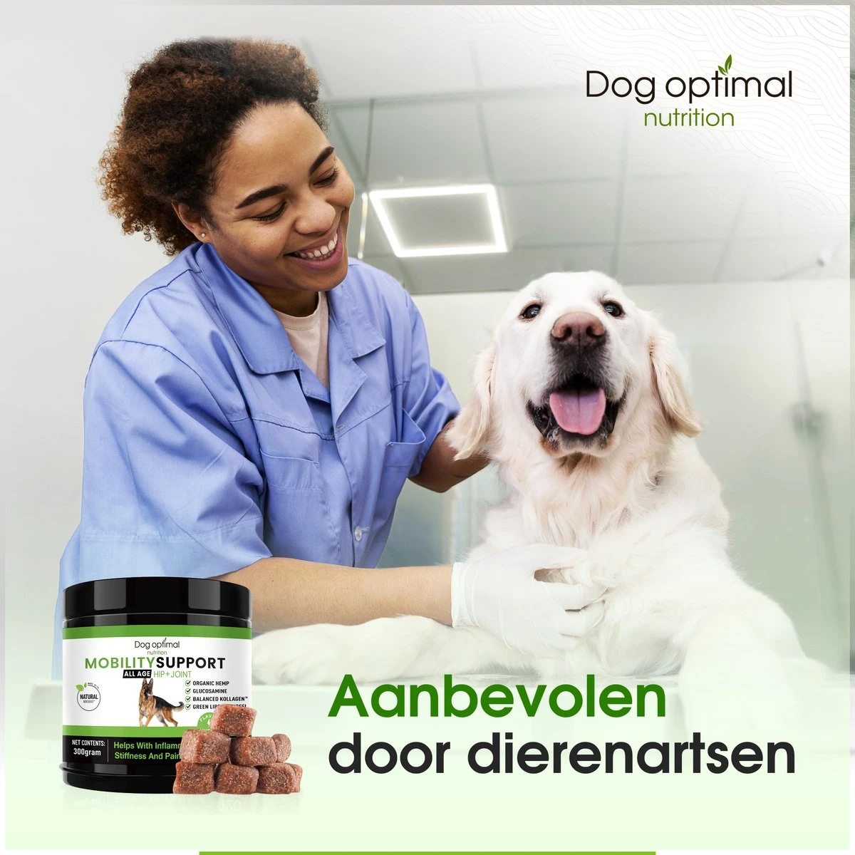 DOG OPTIMAL Gewricht Supplement 120 Stuks - Mobility - Glucosamine Hond - Artrose - Heupdysplasie - Gewrichten - Hondensnacks - Hondenkoekjes - Hondensupplementen - Honden - Puppy - Hondenvoeding 3 DOG OPTIMAL Gewricht Supplement 120 Stuks - Mobility - Glucosamine Hond - Artrose - Heupdysplasie - Gewrichten - Hondensnacks - Hondenkoekjes - Hondensupplementen - Honden - Puppy - Hondenvoeding - Afbeelding 3
