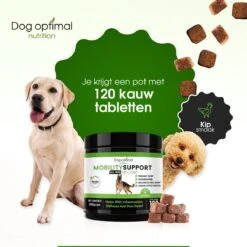 DOG OPTIMAL Gewricht Supplement 120 Stuks - Mobility - Glucosamine Hond - Artrose - Heupdysplasie - Gewrichten - Hondensnacks - Hondenkoekjes - Hondensupplementen - Honden - Puppy - Hondenvoeding 15 DOG OPTIMAL Gewricht Supplement 120 Stuks - Mobility - Glucosamine Hond - Artrose - Heupdysplasie - Gewrichten - Hondensnacks - Hondenkoekjes - Hondensupplementen - Honden - Puppy - Hondenvoeding -PetSafe Huisdieren Verkoopwinkel 1200x1200 329