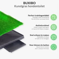 Merkloos Hondentoilet Kunstgras Met Bak - Indoor Dierentoilet - Uitneembare Opvangbak - Puppy Training Pets - Outdoor/Balkon/Tuin/Indoor Toilet - 50x64 Cm 12 Merkloos Hondentoilet Kunstgras Met Bak - Indoor Dierentoilet - Uitneembare Opvangbak - Puppy Training Pets - Outdoor/Balkon/Tuin/Indoor Toilet - 50x64 Cm -PetSafe Huisdieren Verkoopwinkel 1200x1200 347