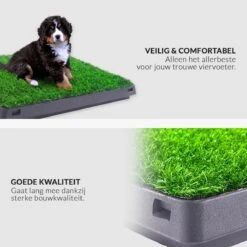 Merkloos Hondentoilet Kunstgras Met Bak - Indoor Dierentoilet - Uitneembare Opvangbak - Puppy Training Pets - Outdoor/Balkon/Tuin/Indoor Toilet - 50x64 Cm 16 Merkloos Hondentoilet Kunstgras Met Bak - Indoor Dierentoilet - Uitneembare Opvangbak - Puppy Training Pets - Outdoor/Balkon/Tuin/Indoor Toilet - 50x64 Cm -PetSafe Huisdieren Verkoopwinkel 1200x1200 351