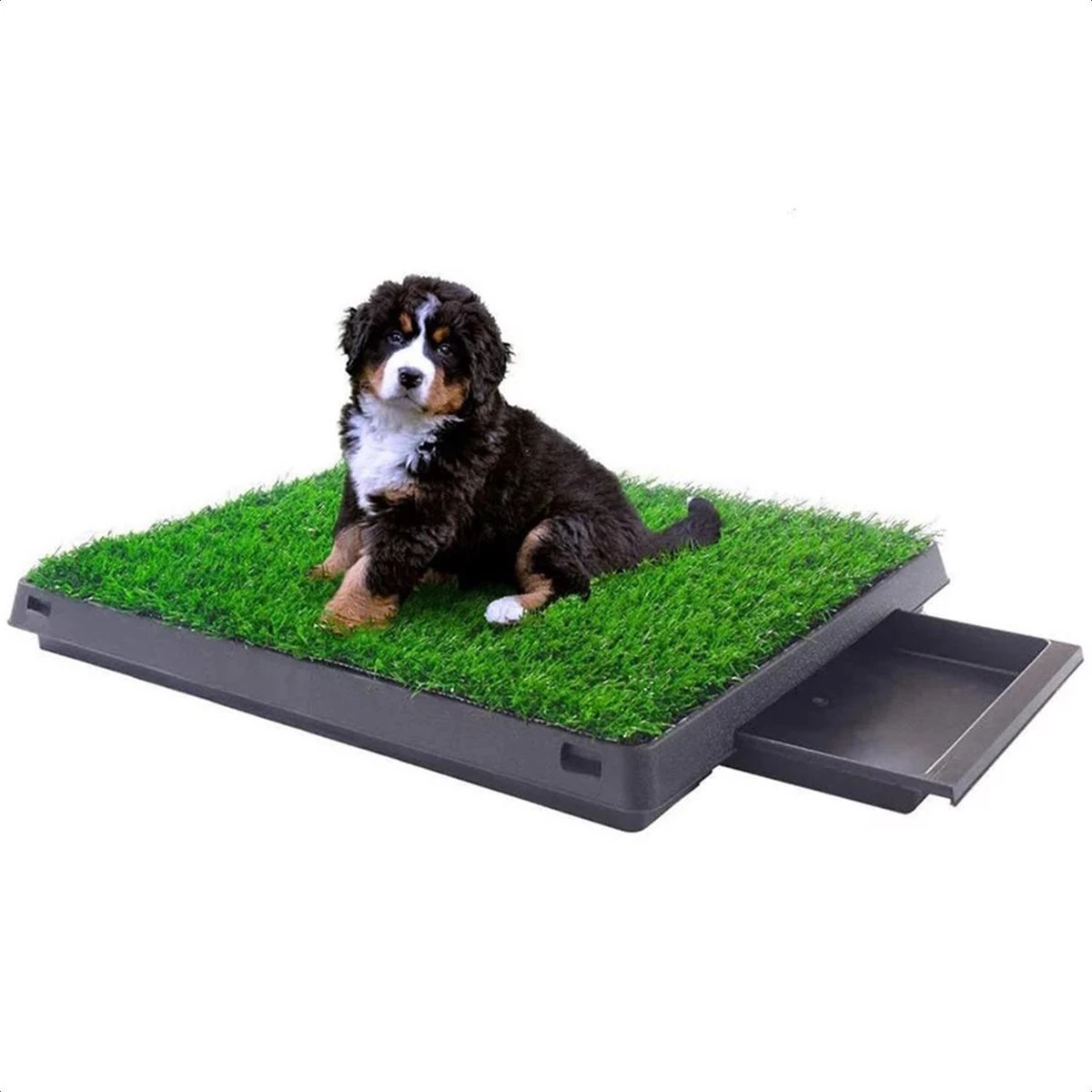 Merkloos Hondentoilet Kunstgras Met Bak - Indoor Dierentoilet - Uitneembare Opvangbak - Puppy Training Pets - Outdoor/Balkon/Tuin/Indoor Toilet - 50x64 Cm 9 Merkloos Hondentoilet Kunstgras Met Bak - Indoor Dierentoilet - Uitneembare Opvangbak - Puppy Training Pets - Outdoor/Balkon/Tuin/Indoor Toilet - 50x64 Cm - Afbeelding 9