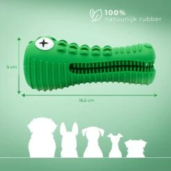 Tandenborstel Hond Melk Geur Smaak En Piep Honden Speelgoed Dog Toy - Krokodil Groen - Dutchwide -PetSafe Huisdieren Verkoopwinkel 1200x1200 358