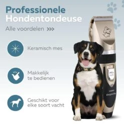 BYER Professionele Dieren Tondeuse Set - Voor Huisdieren Katten & Honden - Draadloos - Oplaadbare Pet Trimmer - Dog Tondeuze Clipper - 5 Standen & Vier Opzetkammen - Low Noise 14 BYER Professionele Dieren Tondeuse Set - Voor Huisdieren Katten & Honden - Draadloos - Oplaadbare Pet Trimmer - Dog Tondeuze Clipper - 5 Standen & Vier Opzetkammen - Low Noise -PetSafe Huisdieren Verkoopwinkel 1200x1200 430