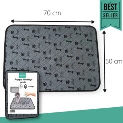 Jooba Puppy Training Pads - Wasbare Puppy Pads 2 Stuks - Hondentoilet - 70x50cm - Puppy -PetSafe Huisdieren Verkoopwinkel 1200x1200 438