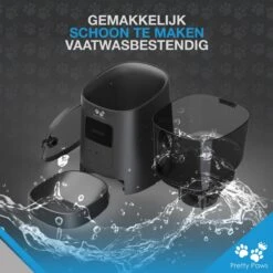 Pretty Paws PP005 Wifi Voerautomaat Zwart - Automatische Voerbak - Slimme Voerautomaat Met App - Instelbaar Voedingsschema - WIFI 18 Pretty Paws PP005 Wifi Voerautomaat Zwart - Automatische Voerbak - Slimme Voerautomaat Met App - Instelbaar Voedingsschema - WIFI -PetSafe Huisdieren Verkoopwinkel 1200x1200 510