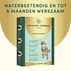 3 Stuks Vlooienband Kat Tekenband - 100% Natuurlijk Veilig En Waterbestendig -PetSafe Huisdieren Verkoopwinkel 1200x1200 560