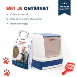 JC Pets Premium Kattenbak Systeem - Inclusief 2.5KG / 4L Kattenbakvulling - Zelfreinigend -PetSafe Huisdieren Verkoopwinkel 1200x1200 603