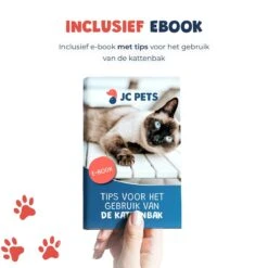 JC Pets Premium Kattenbak Systeem - Inclusief 2.5KG / 4L Kattenbakvulling - Zelfreinigend -PetSafe Huisdieren Verkoopwinkel 1200x1200 604