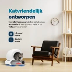 BOME Automatische Kattenbak - Zelfreinigende Kattenbak - Met App En Touchscreen - 65L -PetSafe Huisdieren Verkoopwinkel 1200x1200 605