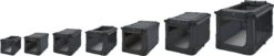 Maelson Soft Kennel - Robuuste Hondenbench Van Zacht Materiaal - Opvouwbare Kennel Met Stevig Stalen Binnenframe - Zwart/antraciet - XXS / XS / S / M / L / XL / XXL - 72 S -PetSafe Huisdieren Verkoopwinkel 1200x246