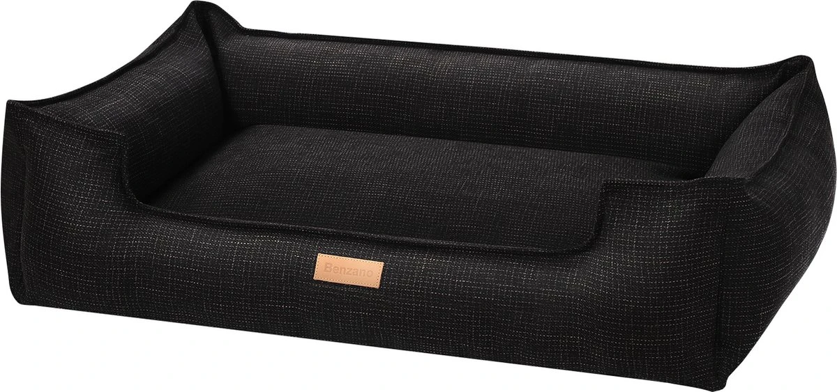 Benzano - Hondenmand - Zwart - Wasbaar - 100 Cm 2 Benzano - Hondenmand - Zwart - Wasbaar - 100 Cm - Afbeelding 2