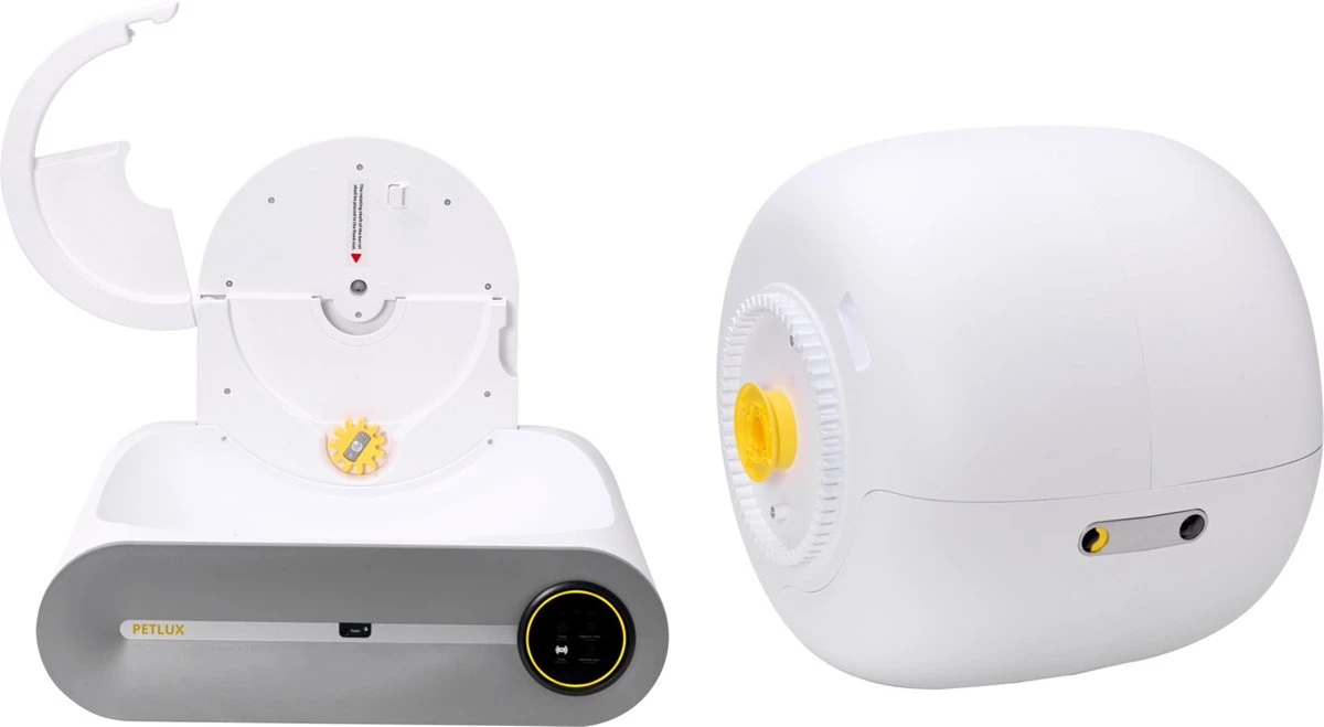 Merkloos Petlux® Zelfreinigende Automatische Kattenbak Met App En LED-Touch 11 Merkloos Petlux® Zelfreinigende Automatische Kattenbak Met App En LED-Touch - Afbeelding 11